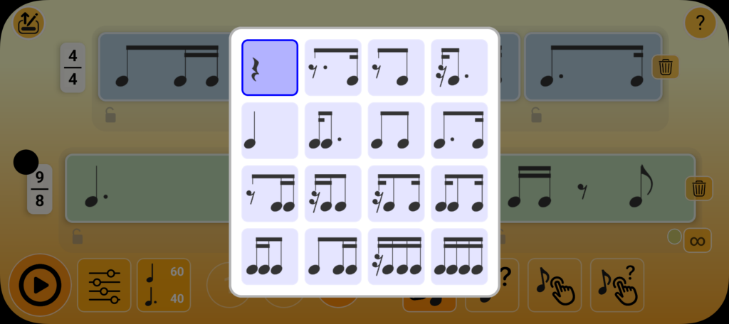 Pattern o'matic - Binary pattern palette